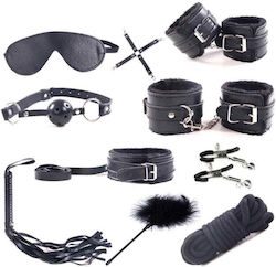 BDSM Комплект в Черен Цвят