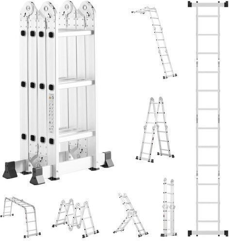 Scară Multifuncțională Din Aluminiu Cu Înălțime Maximă 3.6m