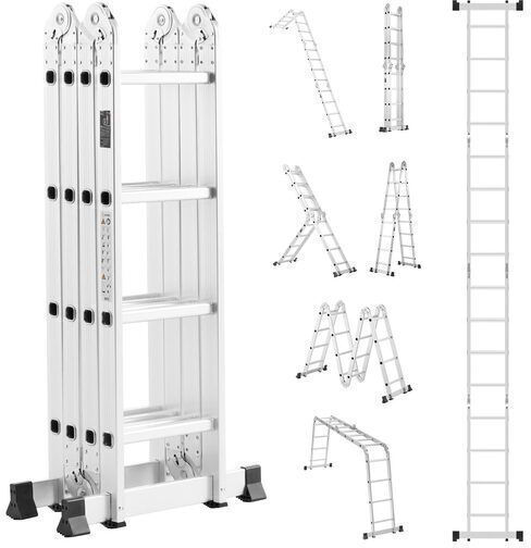 Scară Multifuncțională Din Aluminiu Cu Înălțime Maximă 4.5m