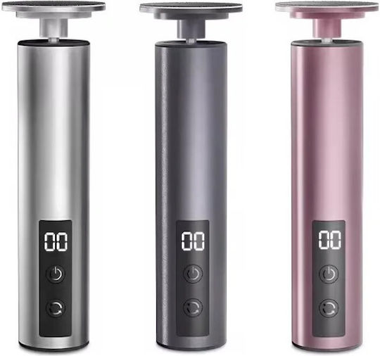 Aparat Electric de Îndepărtare a Bătăturilor și Întăriturilor Picioarelor Reîncărcabil Rechargeable Electric Foot Callus Remover Negru