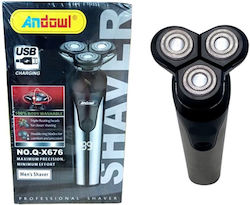 Andowl Q-X676 Elektrischer Rasierer Gesicht Wiederaufladbar