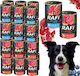 Rafi Nasses Hundefutter Dose Diät mit Lamm und Rindfleisch ohne Getreide 24x400gr