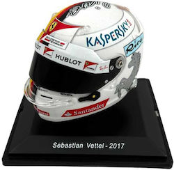 Formula 1 Helmet Model Sebastian Vettel 2015 Scale 1/5 White