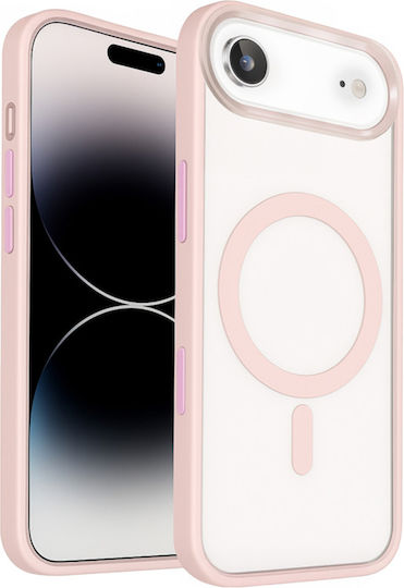 Jaym Bumper Husa iPhone Air Compatibilă Cu Magsafe Colțuri Consolidate Roz