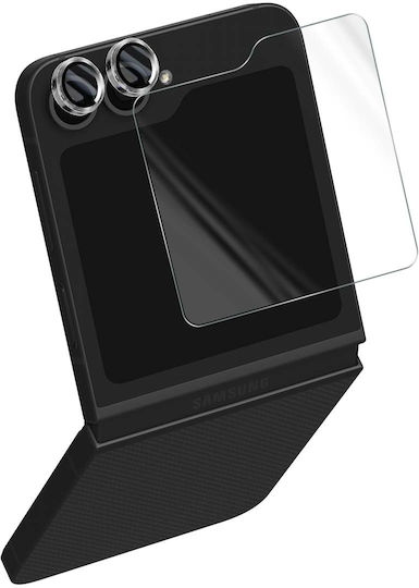 Force Glass Displayschutzfolie Pack 2 Kamera Glas Galaxy Z Flip6 Stoßfest 9h+ Transparent