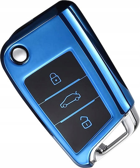 Silicone Case Cover Vw Seat Skoda Key Fob