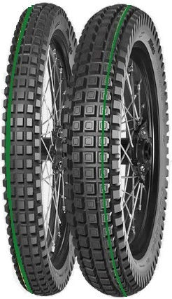 Mitas Super 120/100-18 M+S Безкамерни Гуми TT Офроуд Гума за Мотоциклет Отзад