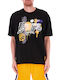 T-Shirt Schwarz La SS13669 Schwarz LA