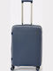 Olia Home Mittlerer Hartschalen-Reisekoffer Blau Höhe 65cm