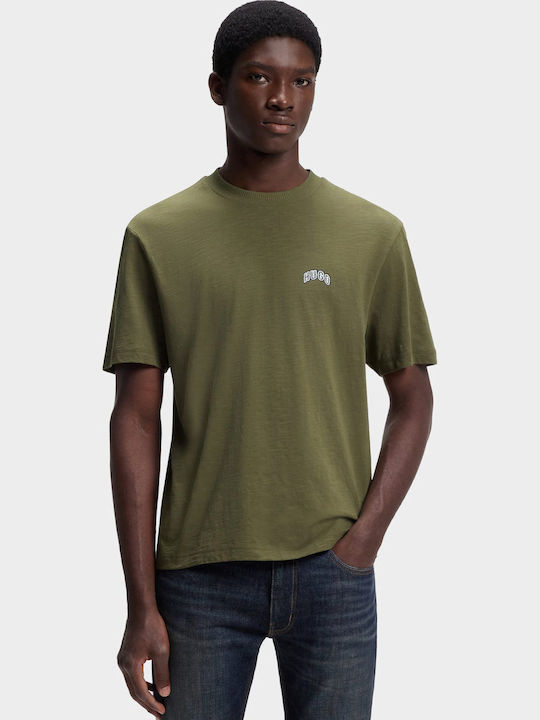 Hugo Tricou Regular Fit Verde Măsliniu