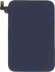 Back Cover Πίσω Καπάκι Magnetism Ring + Metal Plate + Wireless Charger Chip Iphone 17 Pro Deep Blue