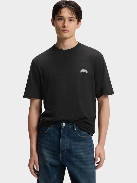 Hugo Tricou Sport Regular Fit Negru Hugo Tricou Sport Regular Fit Negru