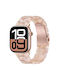 Wearable Straps Resin Bracelet Tan Apple Watch 38 40 41 42mm Series 10 11