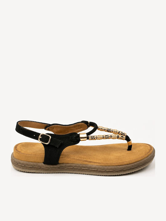 Fshoes Дамски Сандали Черни