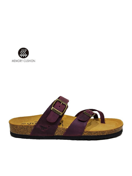 Plakton Apure Leder Damen Anatomisch Beigen Fla...