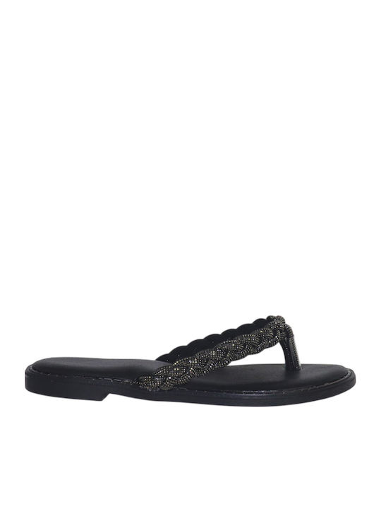 Bodoros Women's Flat Sandals Black