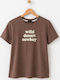 Kids Set with Shorts Summer 2 Pieces Brown