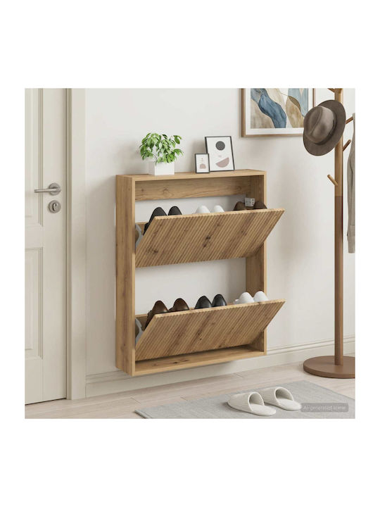 Wooden Shoe Organizer Arnhem 71x17x86cm