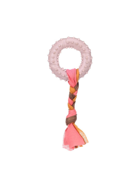 Flamingo Ring Dog Toy for Puppy 17cm 1 Piece