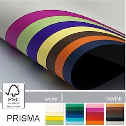 Картон Ярки Цветове Prisma 50 X 70см 220гр Favini Син