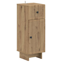 vidaXL Ede Dulap de baie 30x31x80cm Stejar