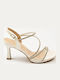 Sandals with Strass White