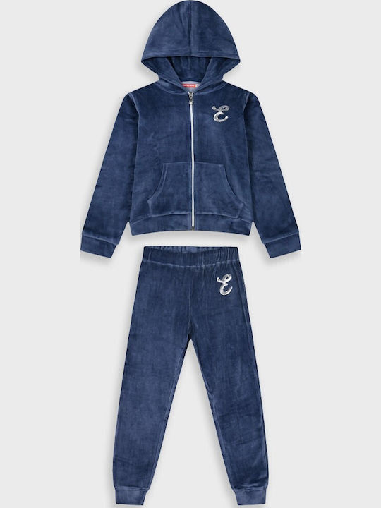 Energiers Kinder Sweatpants Set Blau