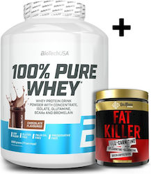 Biotechusa 100% Чиста Суроватка 2000гр + Goldtouch Nutrition Fat Killer L-карнитин 200гр Банан Biotechusa 100% Чиста Суроватка 2000гр + Goldtouch Nutrition Fat Killer L-карнитин 200гр Банан