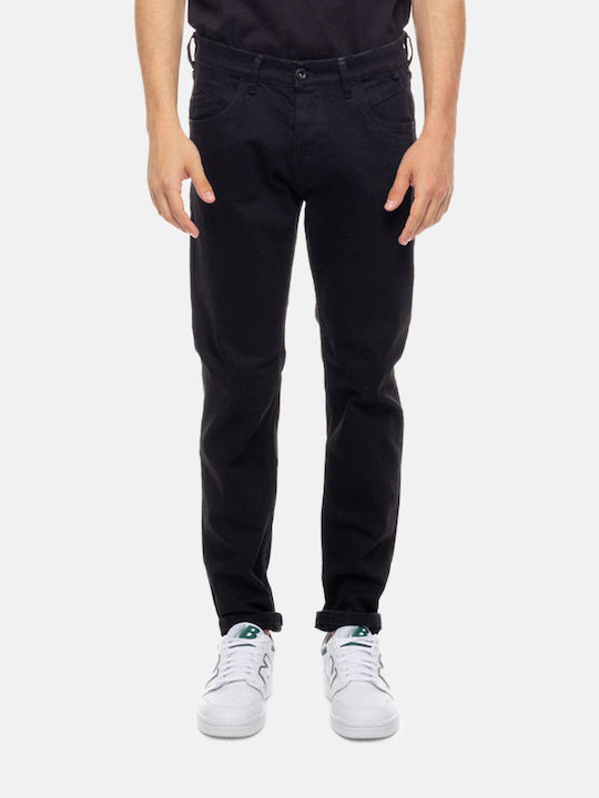 Men's Jeans Pants with Skinny Fit Full-black