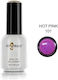 Angelacq Ημιμόνιμο Βερνίκι Νυχιών Hot Pink 101 15ml