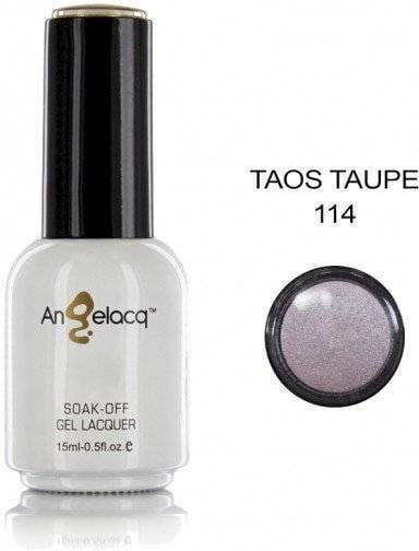 Angelacq Semi-Permanent Gel Nail Polish Taos Taupe 114 15ml