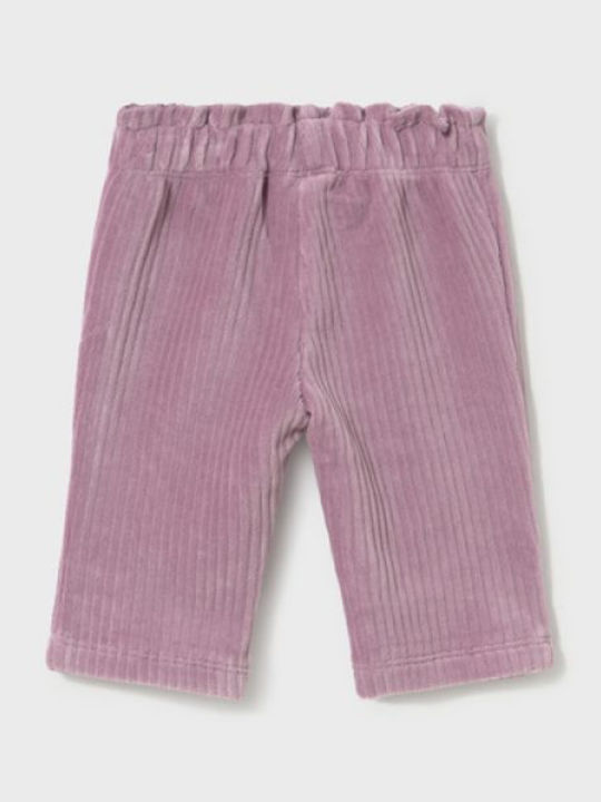 Mayoral Kinderhose aus Samt Trauben