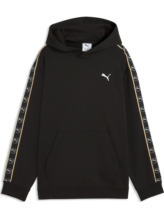 PUMA Kids Hoodie with Hood Black Hoodie Fl