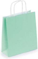 Paper Gift Bag Turquoise 22x12x27cm