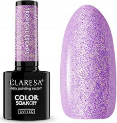 Claresa Ημιμόνιμο Βερνίκι Μωβ 5gr