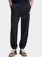 Set of Sweatpants with Elastic Blue