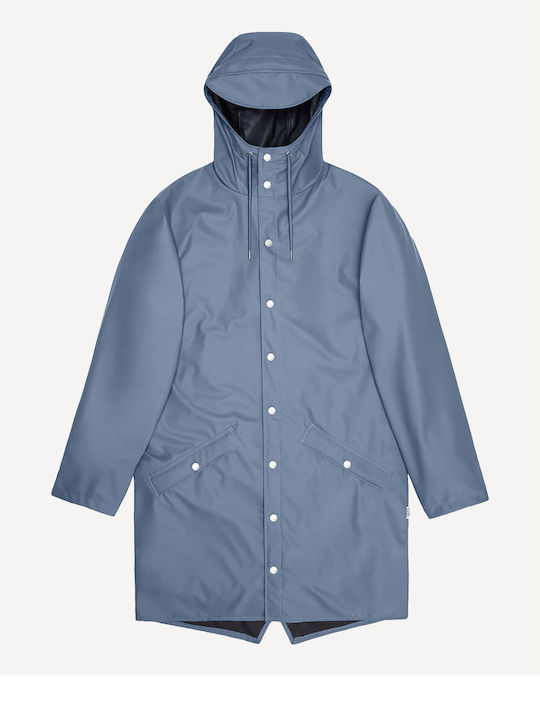 Rains Jacket Waterproof Blue Dusk