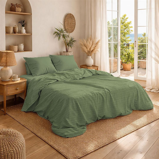 Dimcol Super King 255x270cm Olive