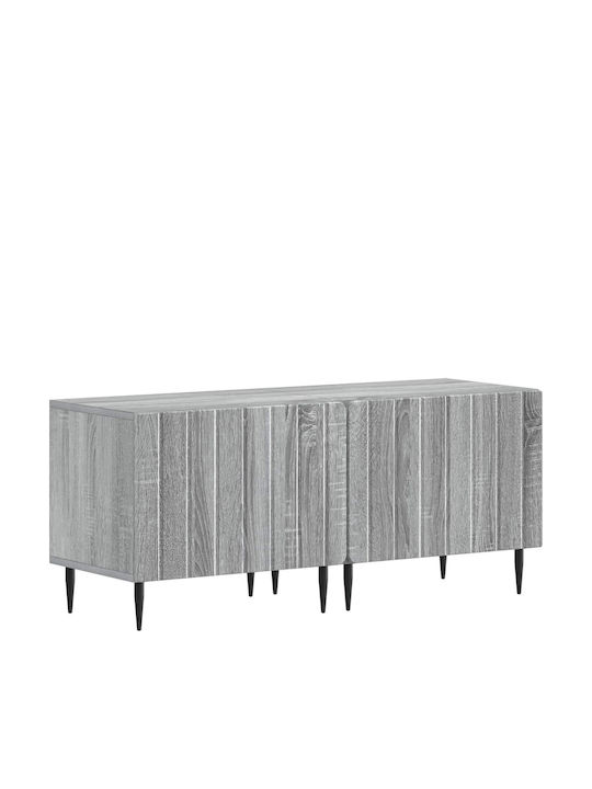 vidaXL TV-Ständer Grau M49xP35xH43cm