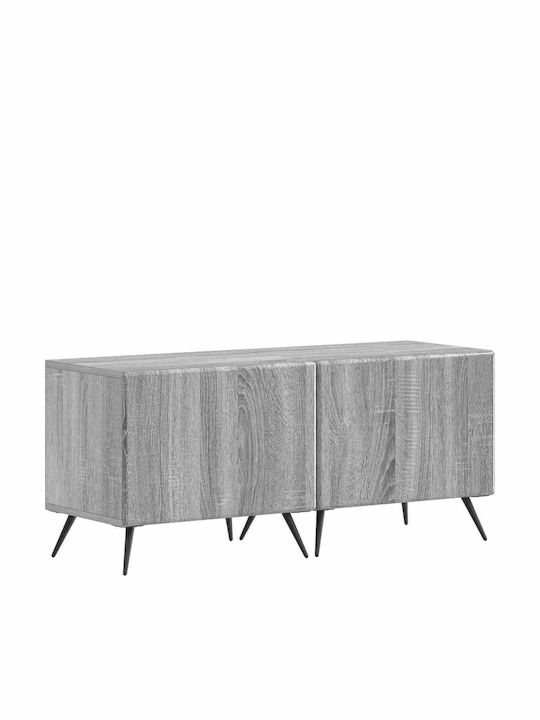 vidaXL TV-Ständer Grau M49xP35xH43cm