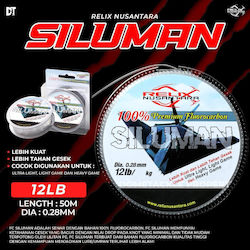 Fluorocarbon Siluman Relix Nusantara 0.28mm/5.4kg Fluorocarbon Siluman Relix Nusantara 0.28mm/5.4kg