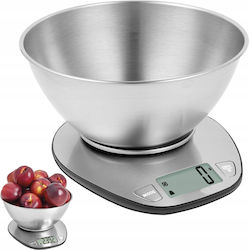 Digital Kitchen Scale with Bucket up to 5kg Grey