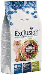 Exclusion Monoprotein Dry Cat Food with Chicken 0.3kg Exclusion Monoprotein Dry Cat Food with Chicken 0.3kg