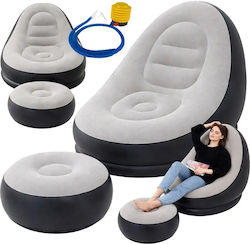 Verk Group Inflatable Grey Armchair Verk Group Inflatable Grey Armchair