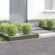 vidaXL Metallic Garden Hedge 1m x 60cm 4 Pieces