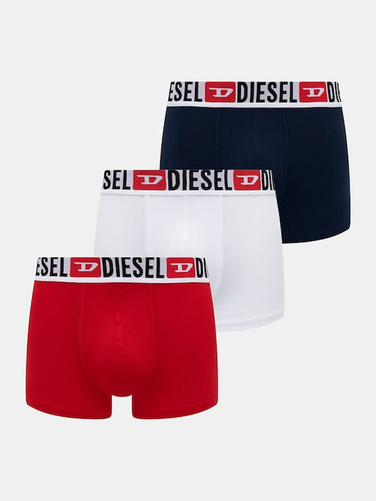 Diesel Мъжки Боксерки Многоцветни 3Pack