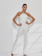 Damen Jumpsuit Weiß / Off-White