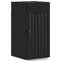 vidaXL Dulap de baie 30x31x59cm Negru