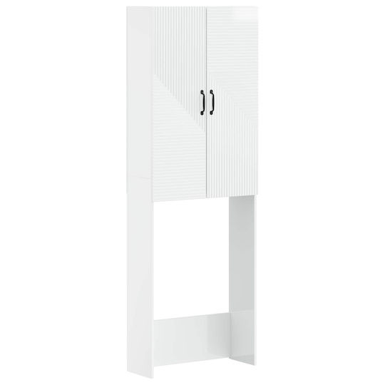 vidaXL Haarlem Badezimmerschrank 66x25.5x190cm Weiß