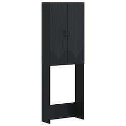 vidaXL Hoorn Ντουλάπι Μπάνιου 66x25.5x190cm Μαύρο